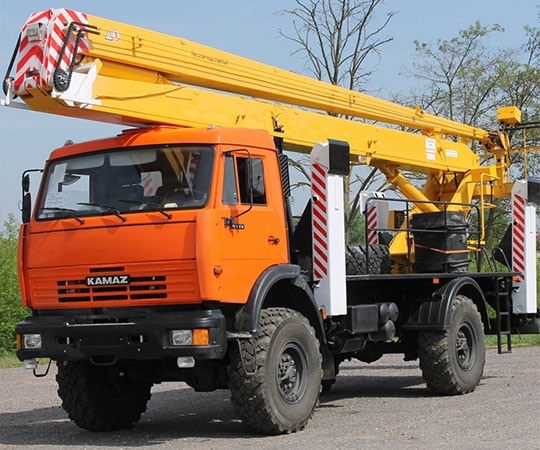 Аренда автовышки в Россоши и  Воронежской области