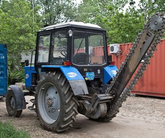 Траншеекопатель в аренду в Россоши и  Воронежской области